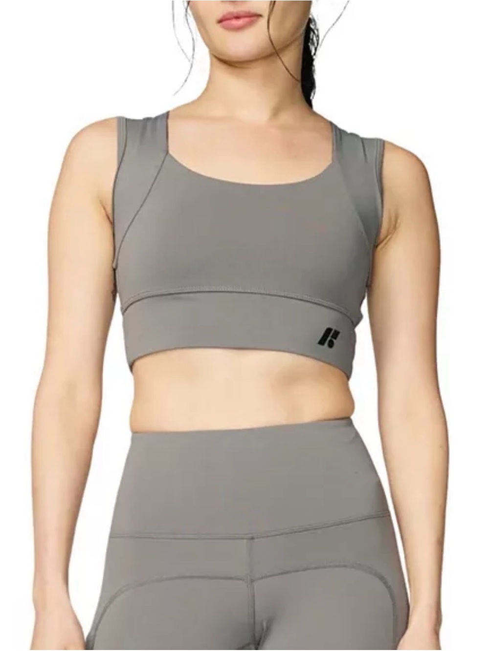 Forme Power Bra Size Medium Grey And Black